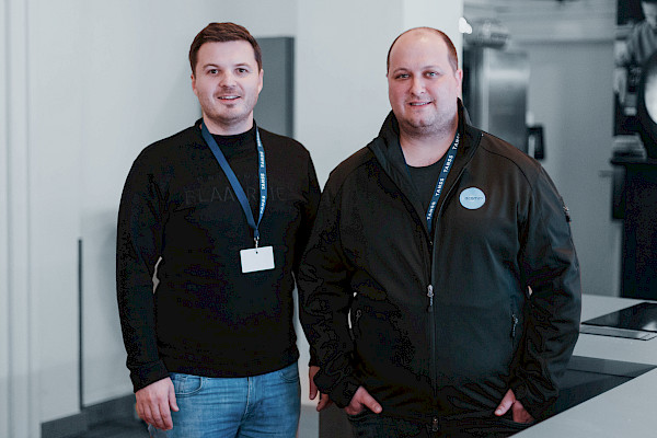 Christian Lieb und Alexander Felsheim (Geschäftsführer und technischer Leiter)